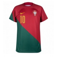 Camisa de time de futebol Portugal Bernardo Silva #10 Replicas 1º Equipamento Mundo 2022 Manga Curta